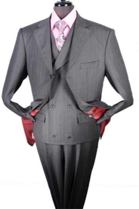 Mensusa Products Super 140 Wool Suit Grey