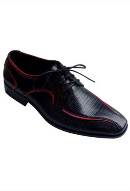 Mensusa Products Two Tones Shoes Black/Purple