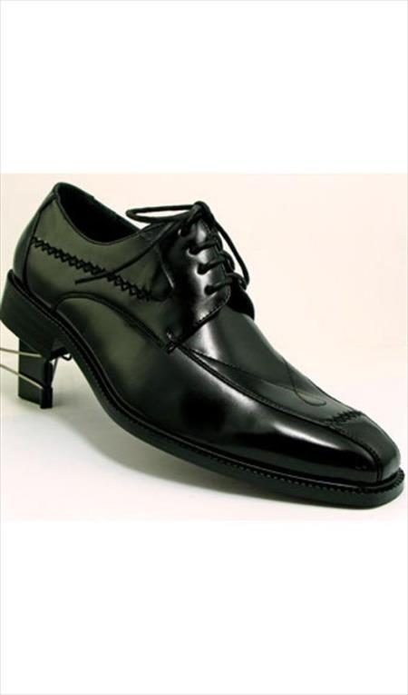 Mensusa Products Two Tones Shoes Black