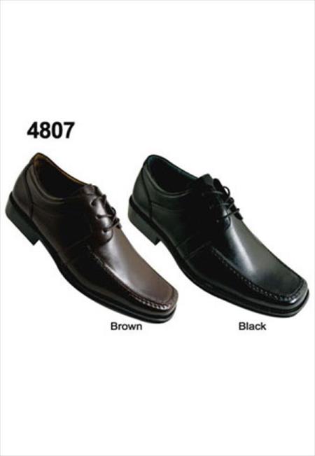 Mensusa Products Two Tones Shoes Brown,Black