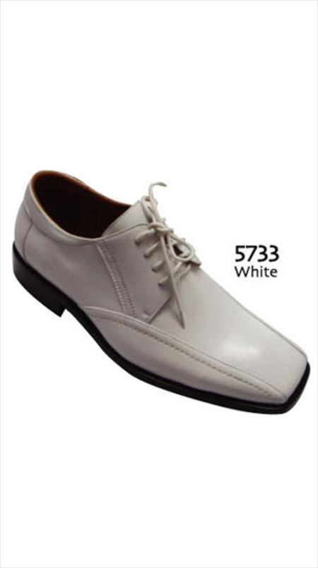 Mensusa Products Two Tones Shoes White
