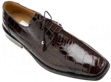 Ferrini Black Cherry AllOver Genuine Alligator Shoes 819