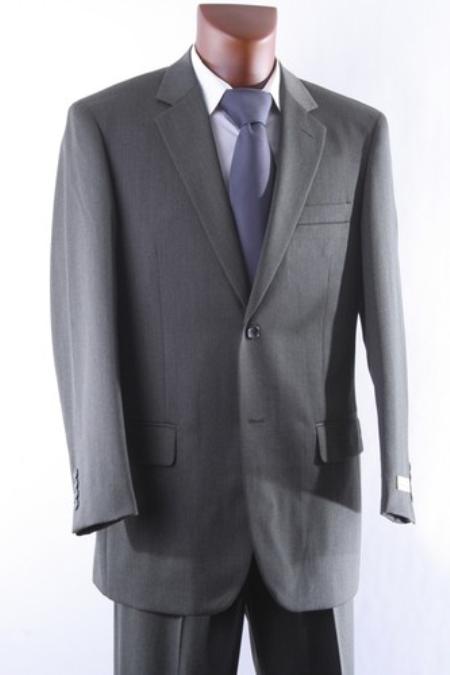 Mensusa Products Mens 2 Button 1 Wool Suit W Single Pleat Pants Olive