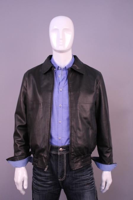 Black  Jackets and Outwear Mens