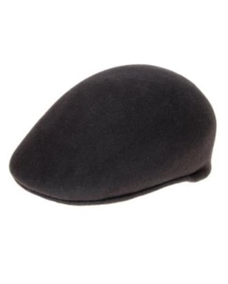 Mensusa Products Men's Charcoal English Cap Hat