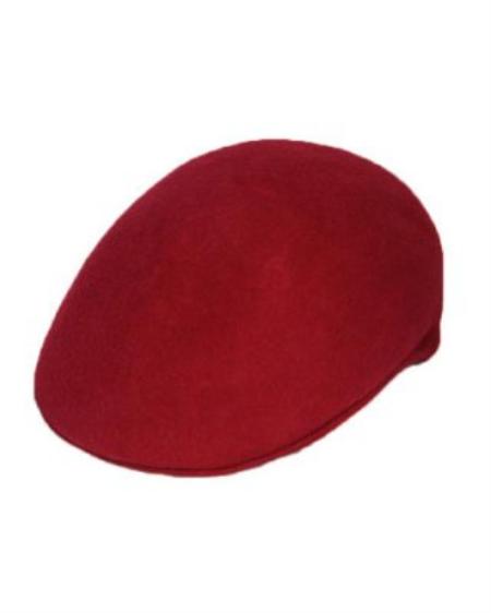 Mensusa Products Men's Maroon English Cap Hat