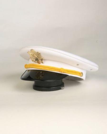 Mensusa Products Men's White Cadet Hat