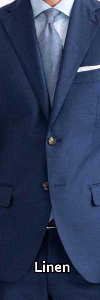 BLUE Linen Suits