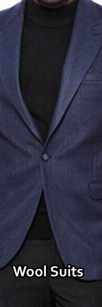 BLUE Wool SUITS