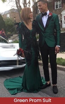 Green Prom Suit