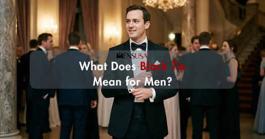 Black Tie for Men