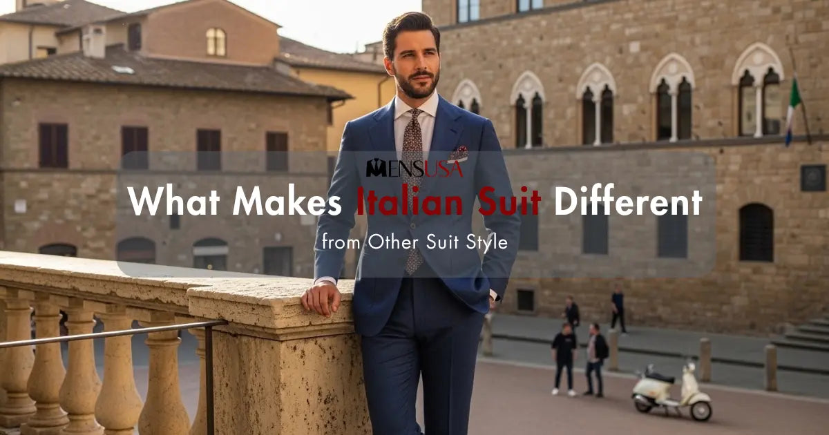What Makes an Italian Suit Different from Other Suit Style?