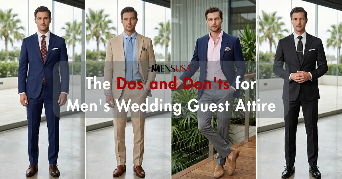 Men's Wedding Guest Attire: What Should Men Wear to a Wedding?