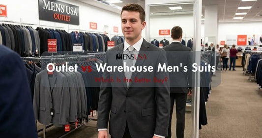 Outlet vs Warehouse Men's Suits