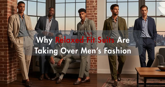 Why Relaxed Fit Suits Are Taking Over Men’s Fashion