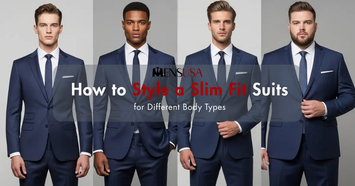 How to Style a Slim Fit Suit for Different Body Types