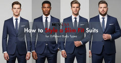 How to Style a Slim Fit Suit for Different Body Types