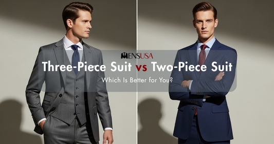 Three-Piece Suit vs Two-Piece Suit for Men