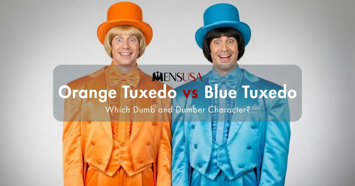 Orange Tuxedo vs Blue Tuxedo: Which Dumb and Dumber Character?