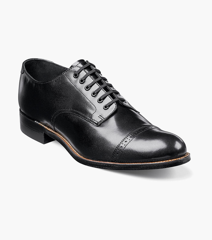 Stacy Adams MADISON Cap Toe Oxford Black by Stacy Adams Shoes