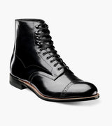 Stacy Adams MADISON Cap Toe Boot Black by Stacy Adams Shoes