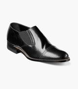 Stacy Adams MADISON Cap Toe Slip On Black by Stacy Adams Shoes