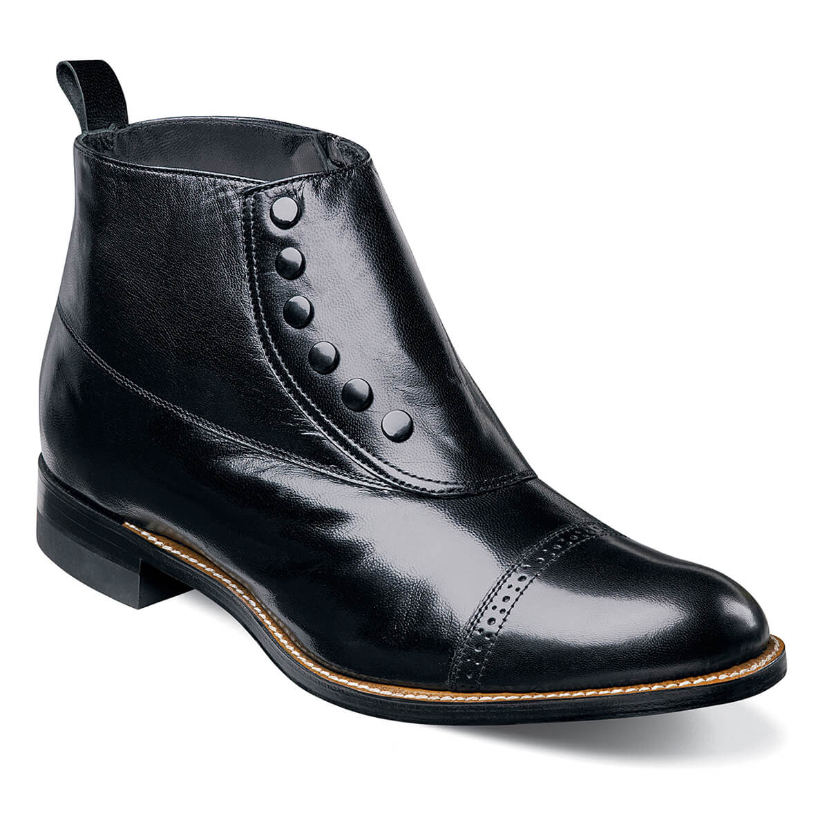 Stacy Adams MADISON Spectator Spat Cap Toe Boot by Stacy Adams Shoes