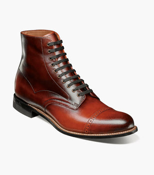 Stacy Adams Madison Cap Toe Lace Up Boot by Stacy Adams Shoes