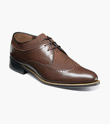 Stacy Adams Dayton Python Print Wingtip Oxford by Stacy Adams Shoes