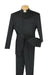 Men's Regular Fit Tuxedo 2 Piece 8 Buttons in Black