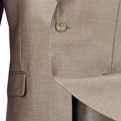 Palazzo Collection - Beige Men's Slim Fit 2 Piece Tuxedo Shawl Lapel