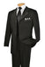 Men's Regular Fit Tuxedo 2 Piece Collection Regular Fit In Black 3 Button Design