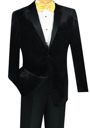 Men's Slim Fit 2 Piece Suit Single Breasted 2 Button Design Smoke