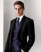 Mens Black Slim Notch Wedding | Prom Tuxedo