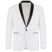 Off White 2 Piece Tuxedo Shawl Lapel Slim Fit