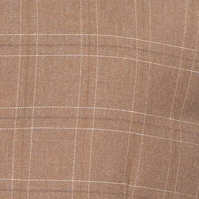 Men's Toast Windowpane Three Piece Suit