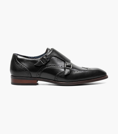 Stacy Adams Karson Wingtip Double Monk Strap by Stacy Adams Shoes