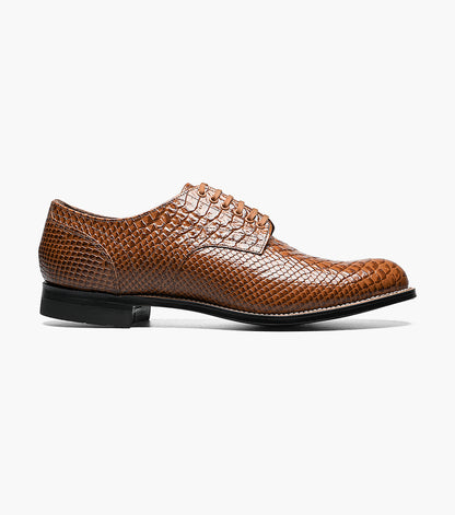 Stacy Adams MADISON Anaconda Plain Toe Oxford Tan by Stacy Adams Shoes
