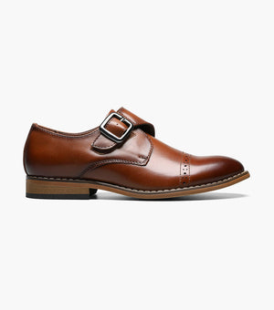 KIDS DESMOND Cap Toe Monk Strap