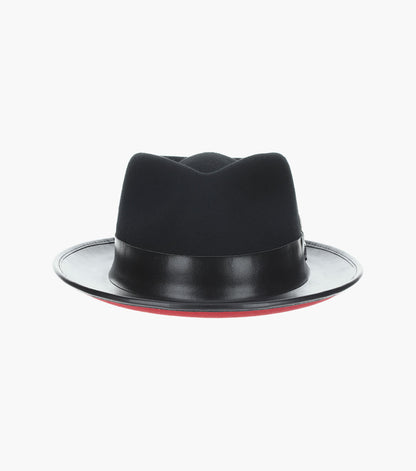 PROVO FEDORA Wool Felt Pinch Front Hat