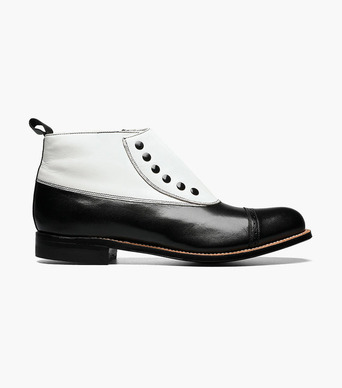Stacy Adams Madison Spectator Spat Cap Toe Boot by Stacy Adams Shoes