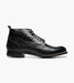 Stacy Adams MADISON Anaconda Plain Toe Boot Black by Stacy Adams Shoes
