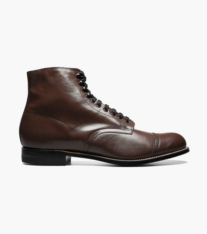 Stacy Adams MADISON Cap Toe Boot Brown by Stacy Adams Shoes