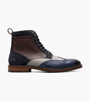 Stacy Adams Finnegan Wingtip Lace Up Boot by Stacy Adams Shoes
