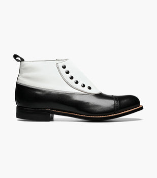 Stacy Adams MADISON FACTORY SECOND Black w/White by Stacy Adams Shoes