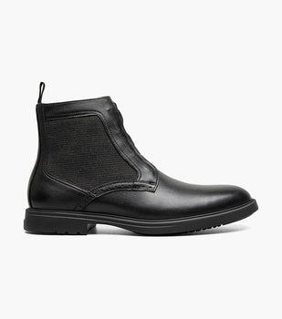 Stacy Adams Thompson Plain Toe Elastic Lace Boot by Stacy Adams Shoes