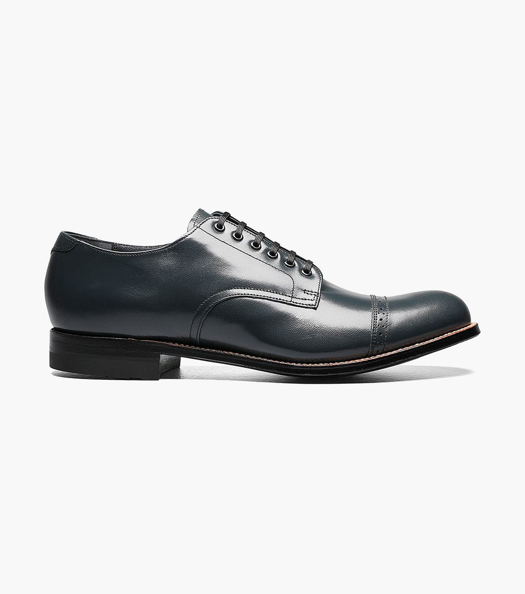 Stacy Adams MADISON Cap Toe Oxford Navy by Stacy Adams Shoes