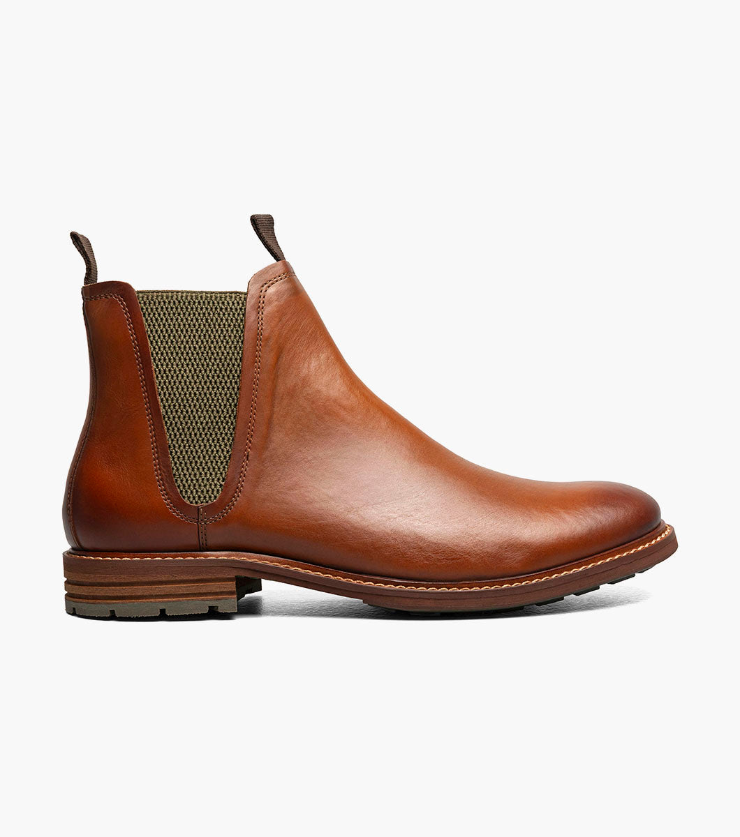 Stacy Adams Isaacson Plain Toe Chelsea Boot by Stacy Adams Shoes