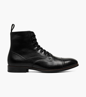 Stacy Adams Henry Cap Toe Lace Up Boot by Stacy Adams Shoes