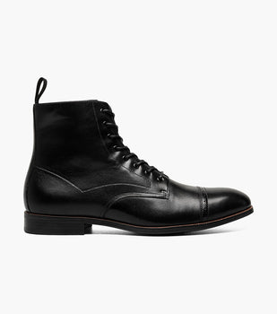 Stacy Adams Henry Cap Toe Lace Up Boot by Stacy Adams Shoes
